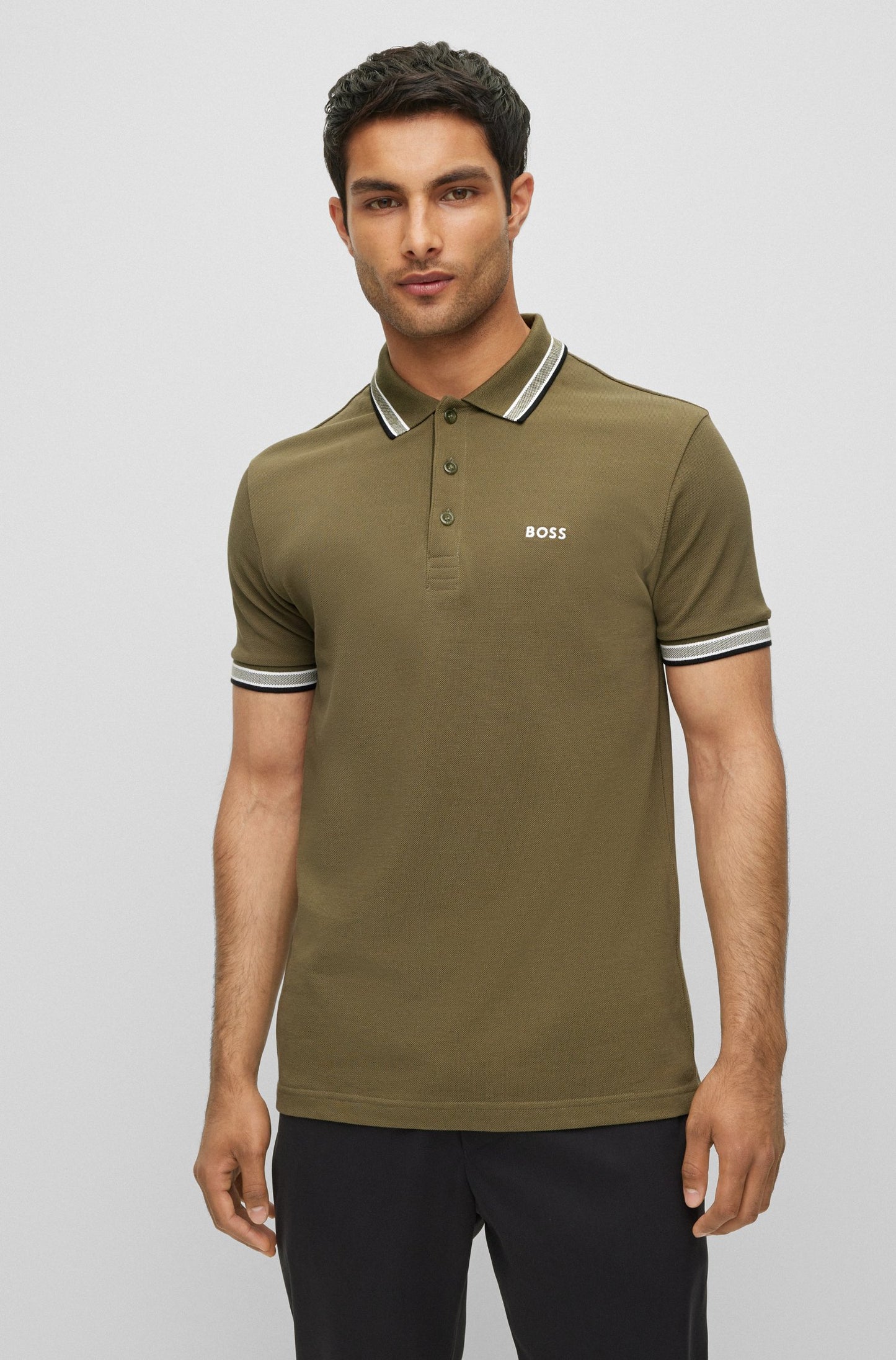 Hugo Boss - Organic Cotton Polo Shirts - Light Green