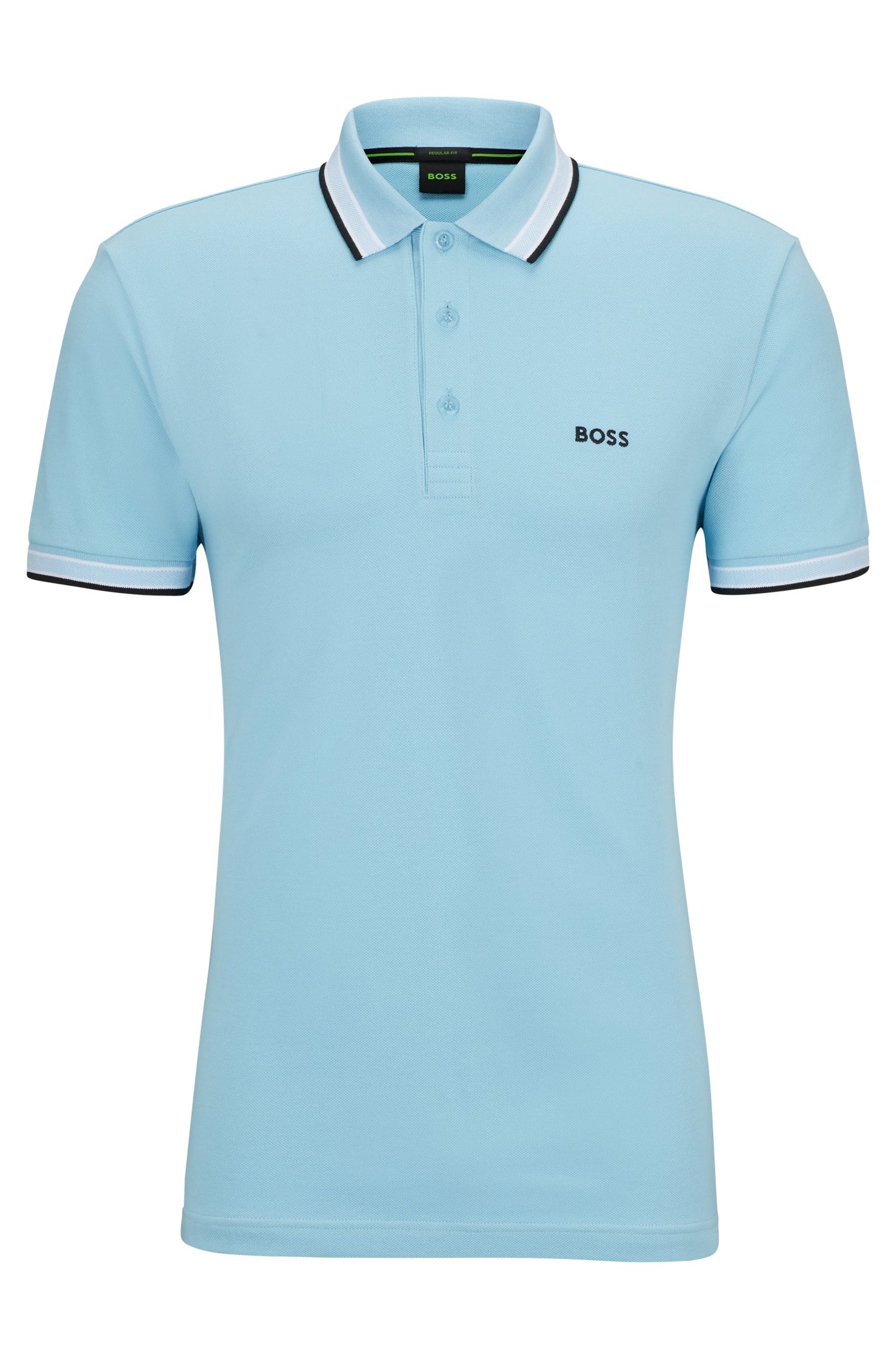 Hugo Boss - Organic Cotton Polo Shirts - Bright Blue