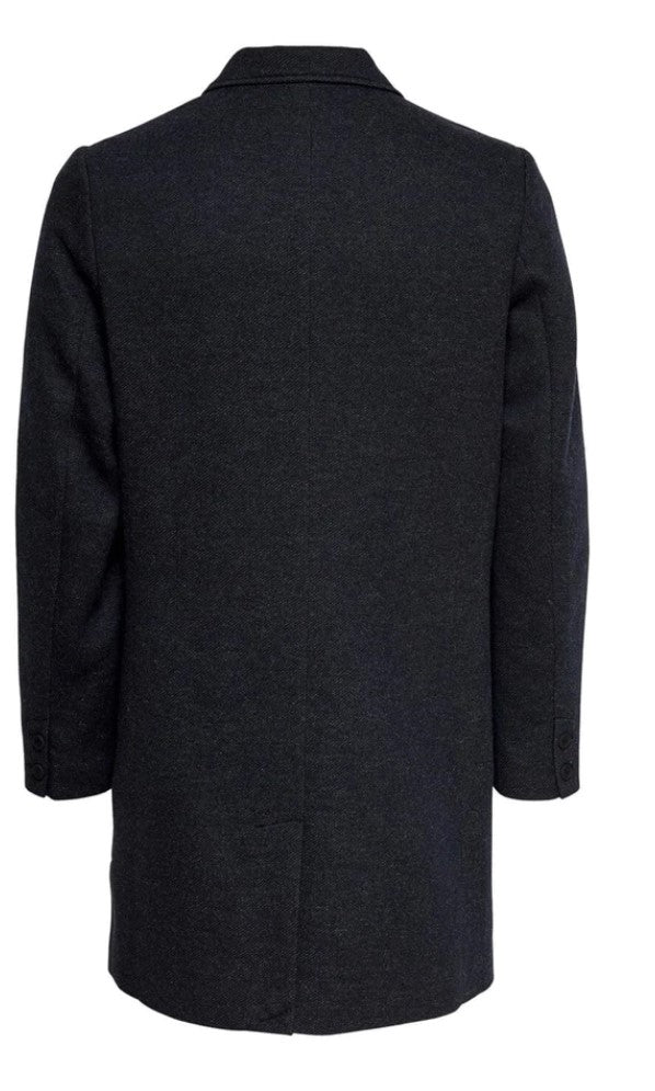Only & Sons mens coat black