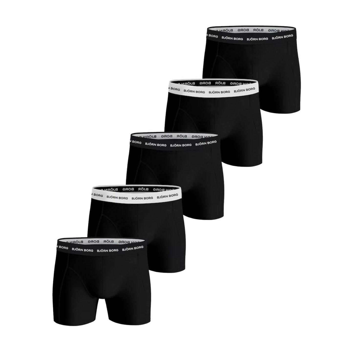 Björn Borg Solid Sammy 5-pack Boxers