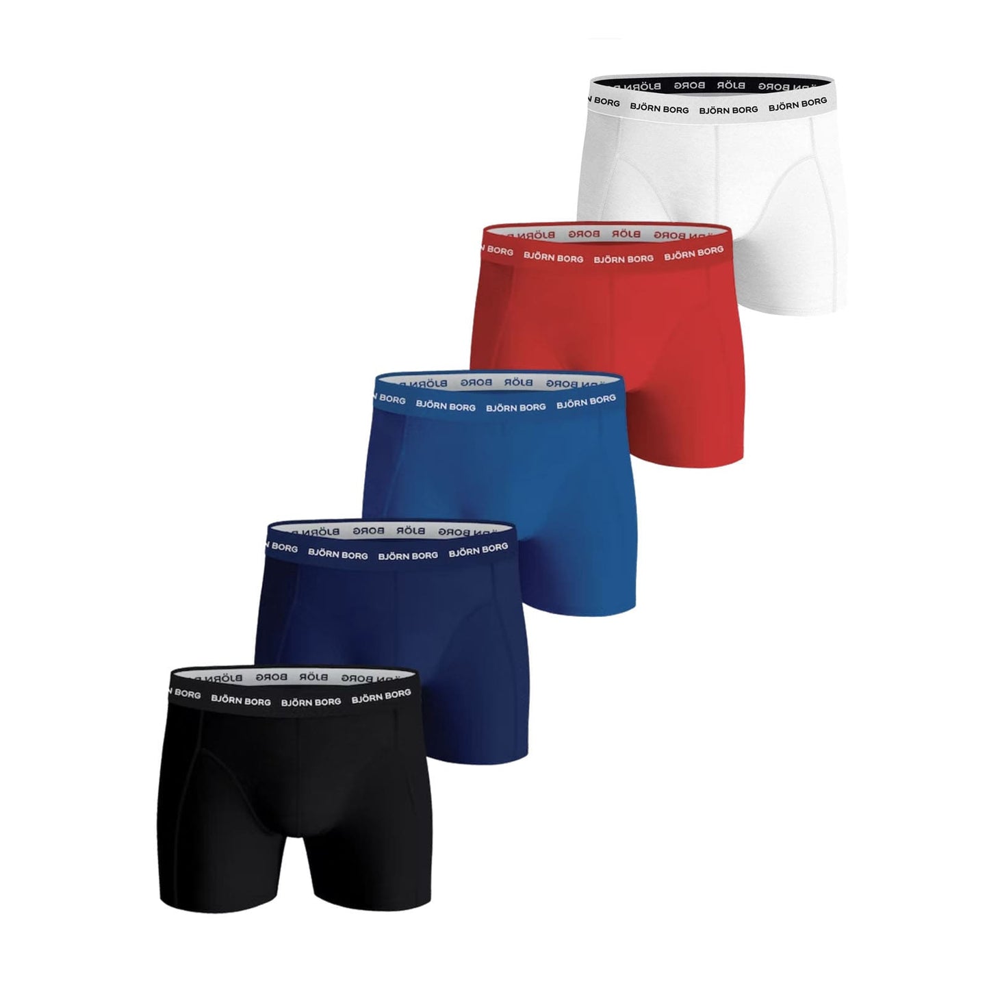 Björn Borg Solid Sammy 5-pack Boxers