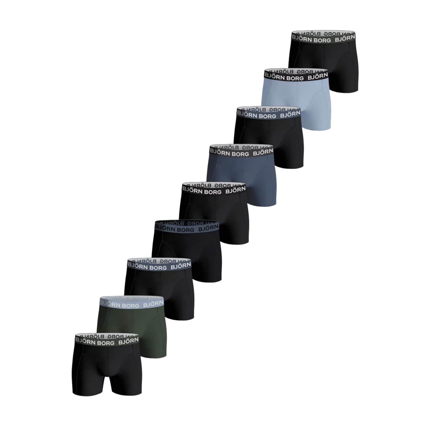 Björn Borg Solid Sammy 9-pack Boxers