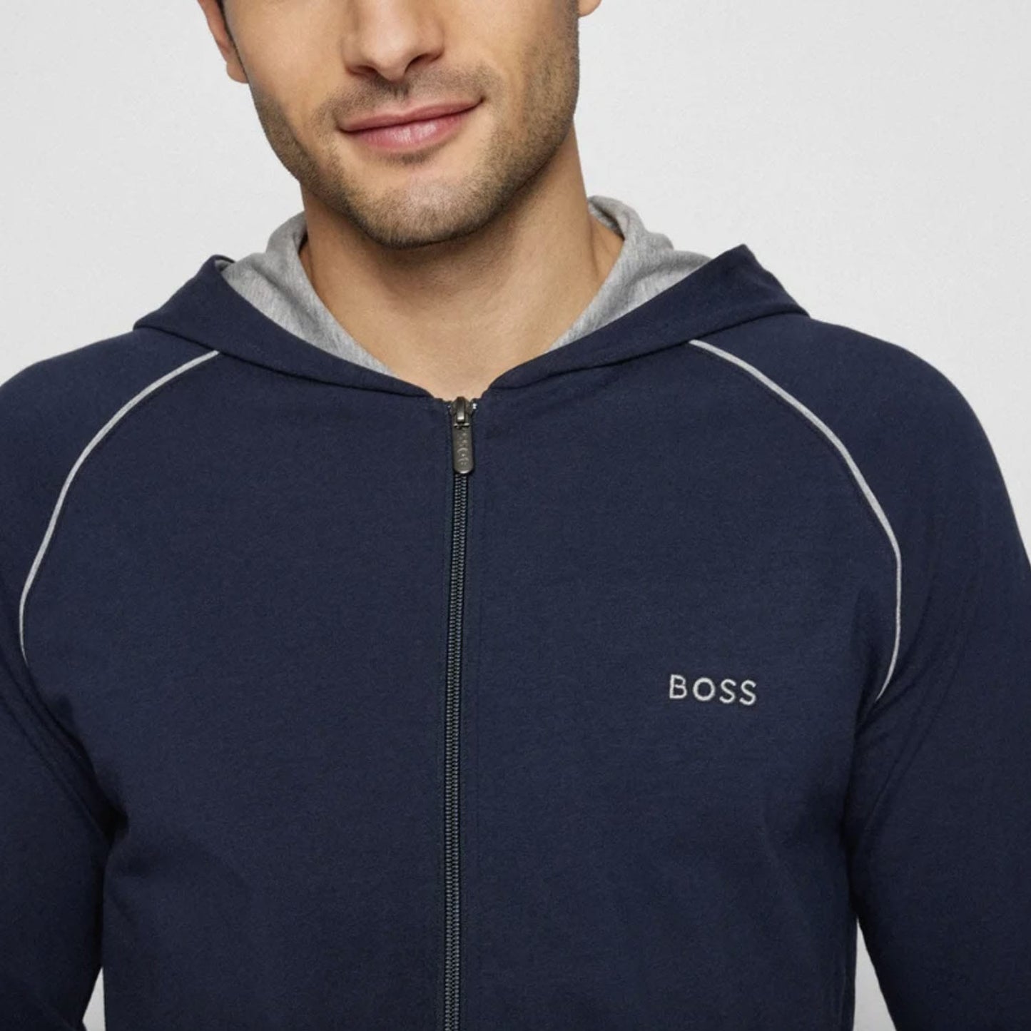 Hugo Boss Mix Match Hooded Jacket