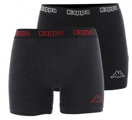 Kappa 2-pack Black/Grey