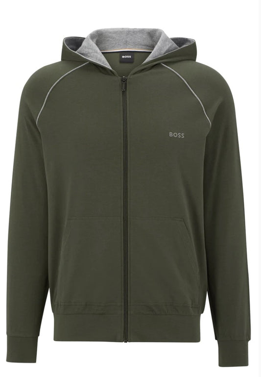 Hugo Boss Hooded Loungewear Jacket