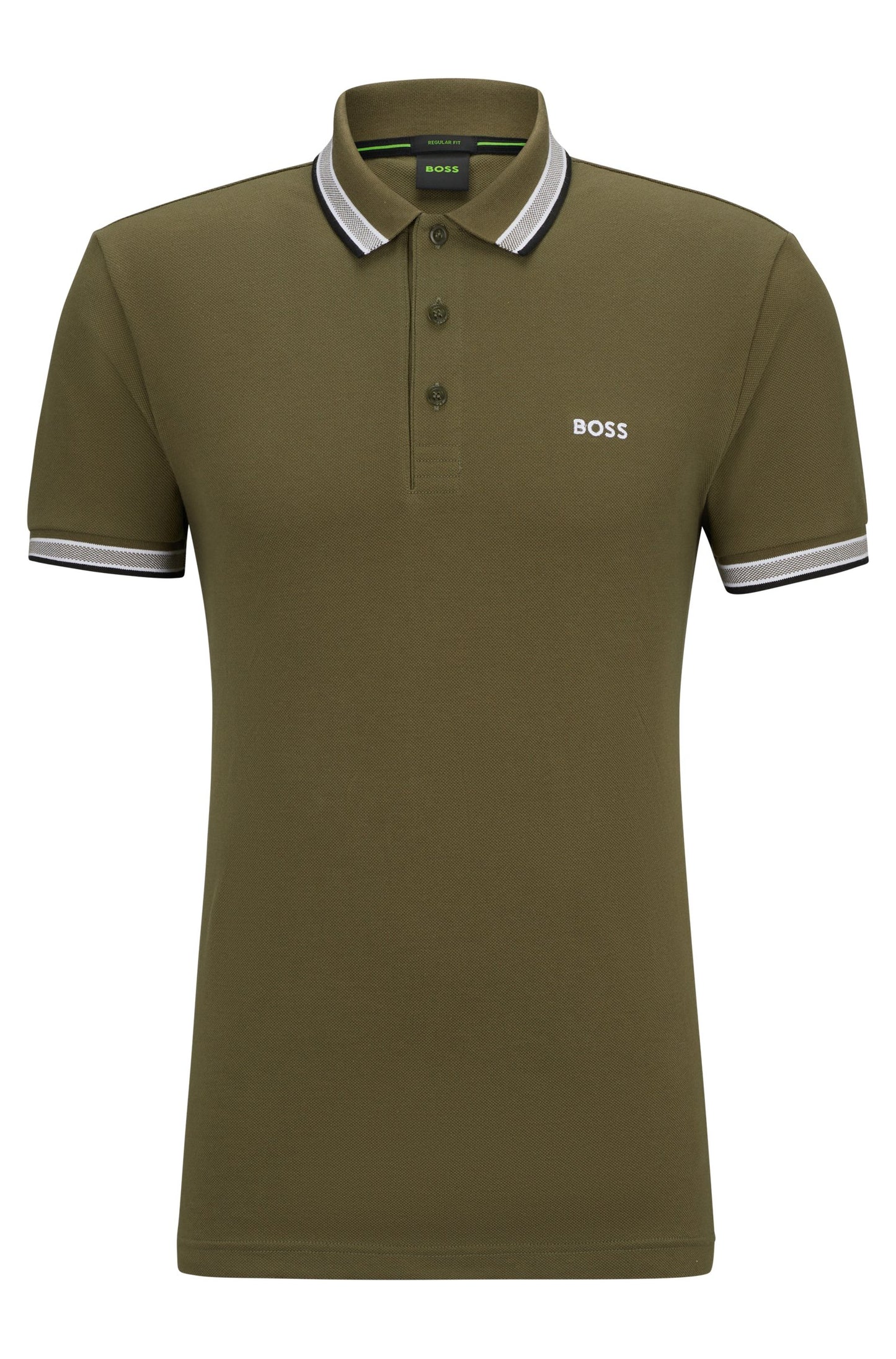 Hugo Boss - Organic Cotton Polo Shirts - Light Green