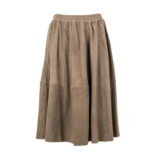 MDK-2166 Frederikke Skirt Suede