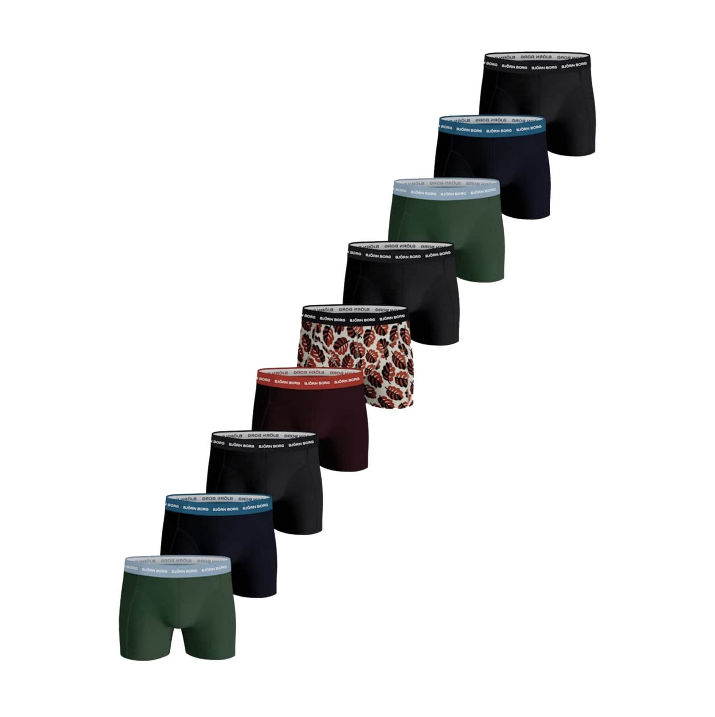 Björn Borg Solid Sammy 9-pack Boxers