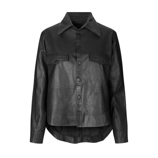 MDK-2073 Naomi Thin Leather Shirt NOOS
