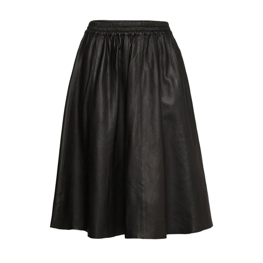 MDK-2166 Frederikke Thin Leather Skirt NOOS