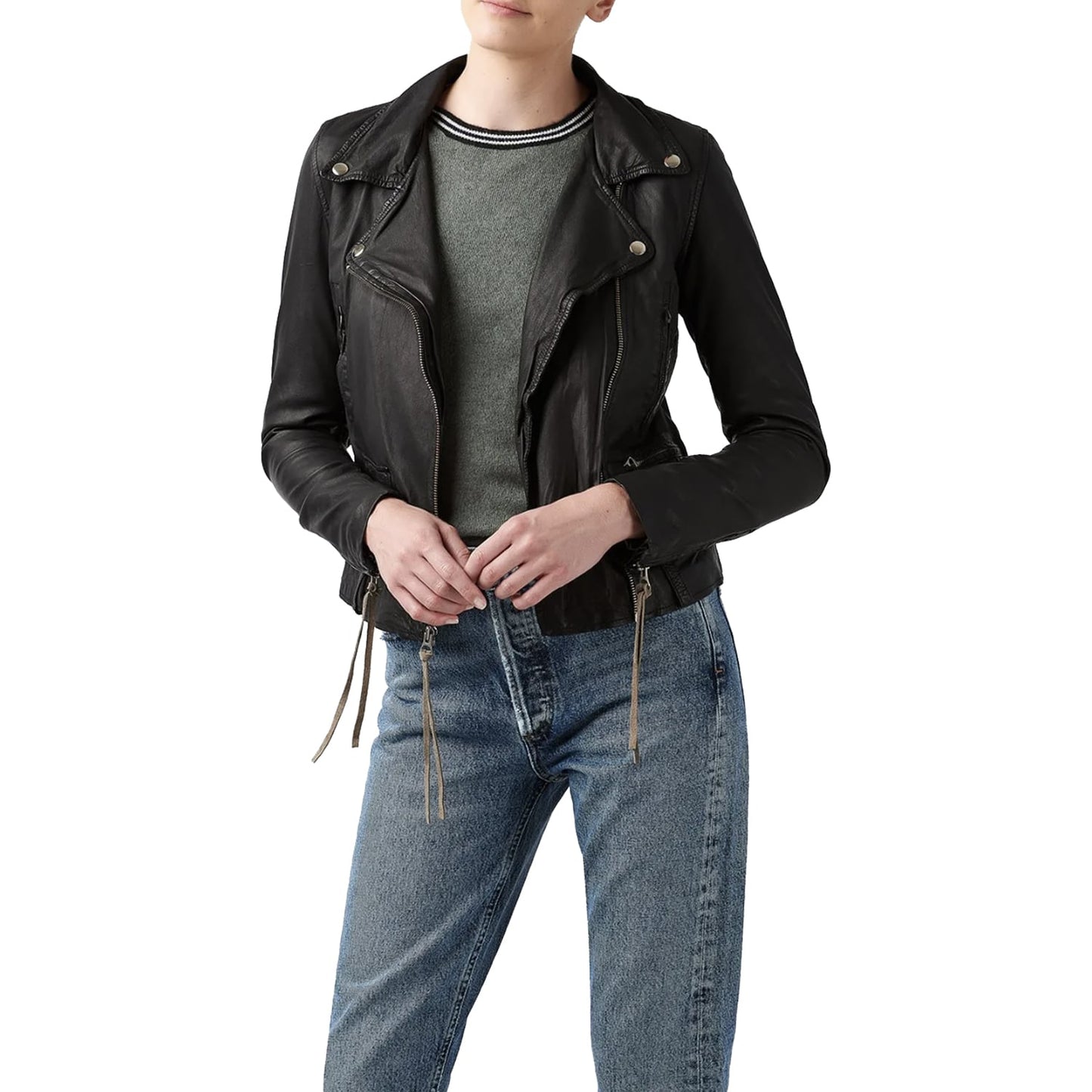 MDK-221 Seattle Thin Leather Jacket NOOS