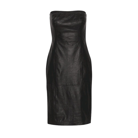 MDK-2304 Erin Tube Leather Dress
