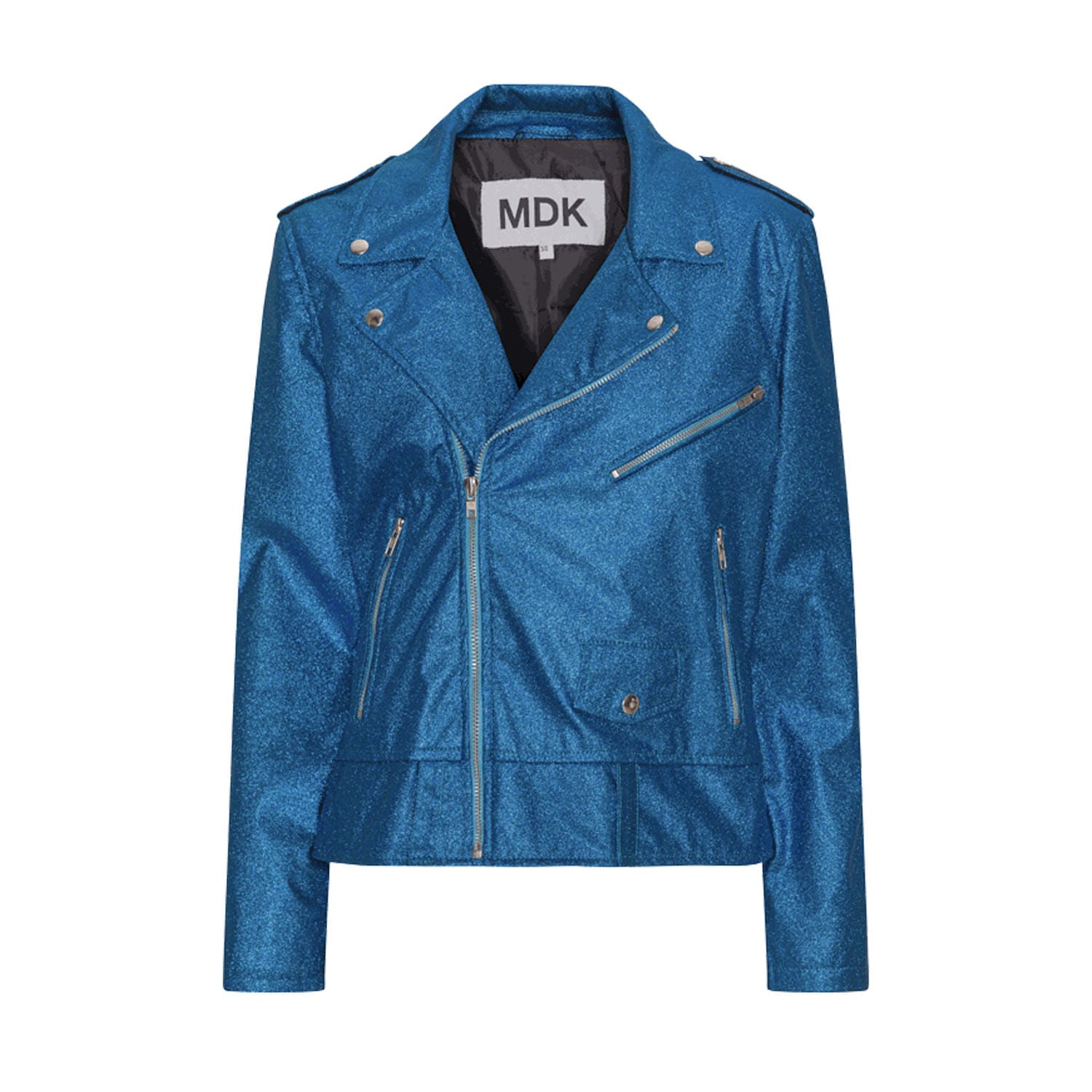 Mdk city biker leather on sale jacket