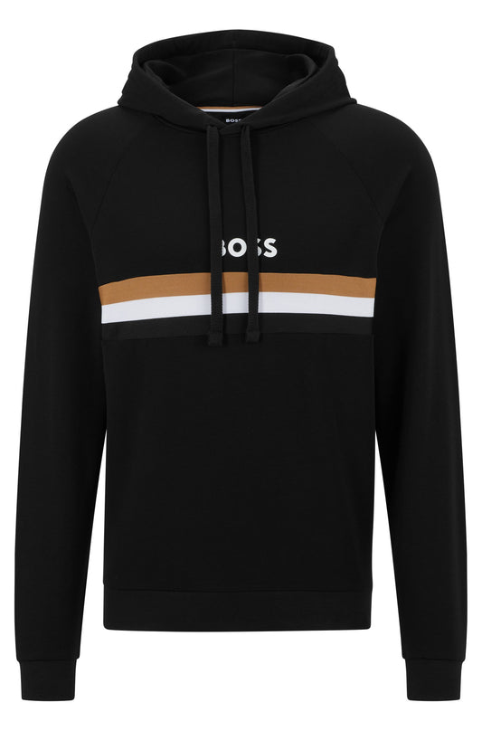 Hugo Boss Hoodie Logo Stripe Prints